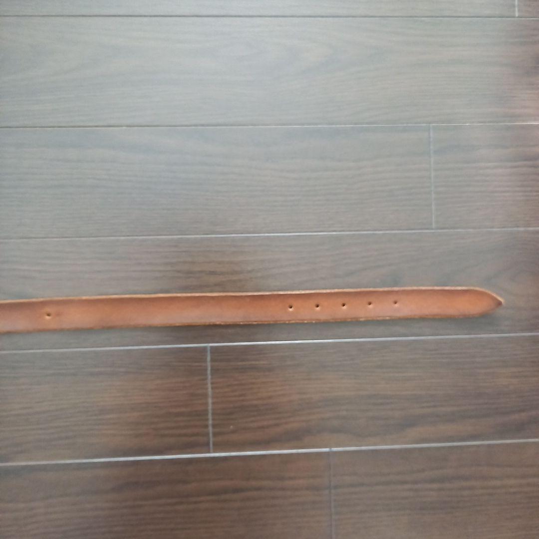 現地購入品❗GUCCI ダブルGバックル ブラウンレザーベルト