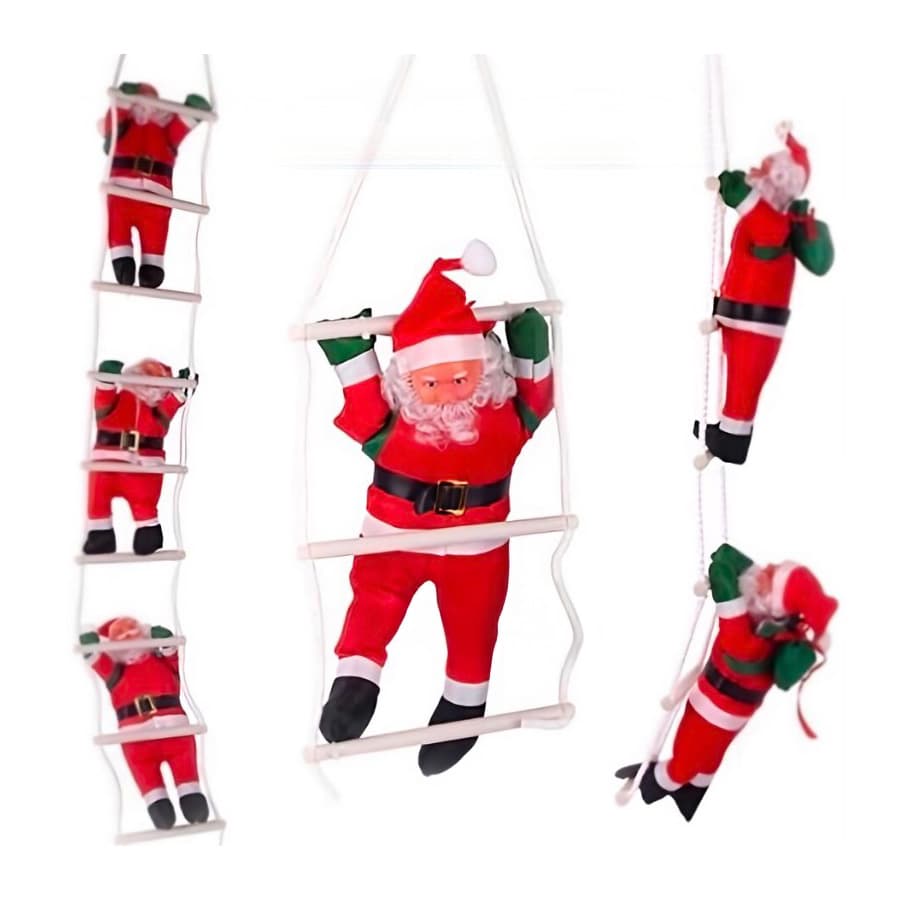 最安❣️大人気オーナメント はしごサンタ1人 装飾品 人形 ぬいぐるみ お洒落