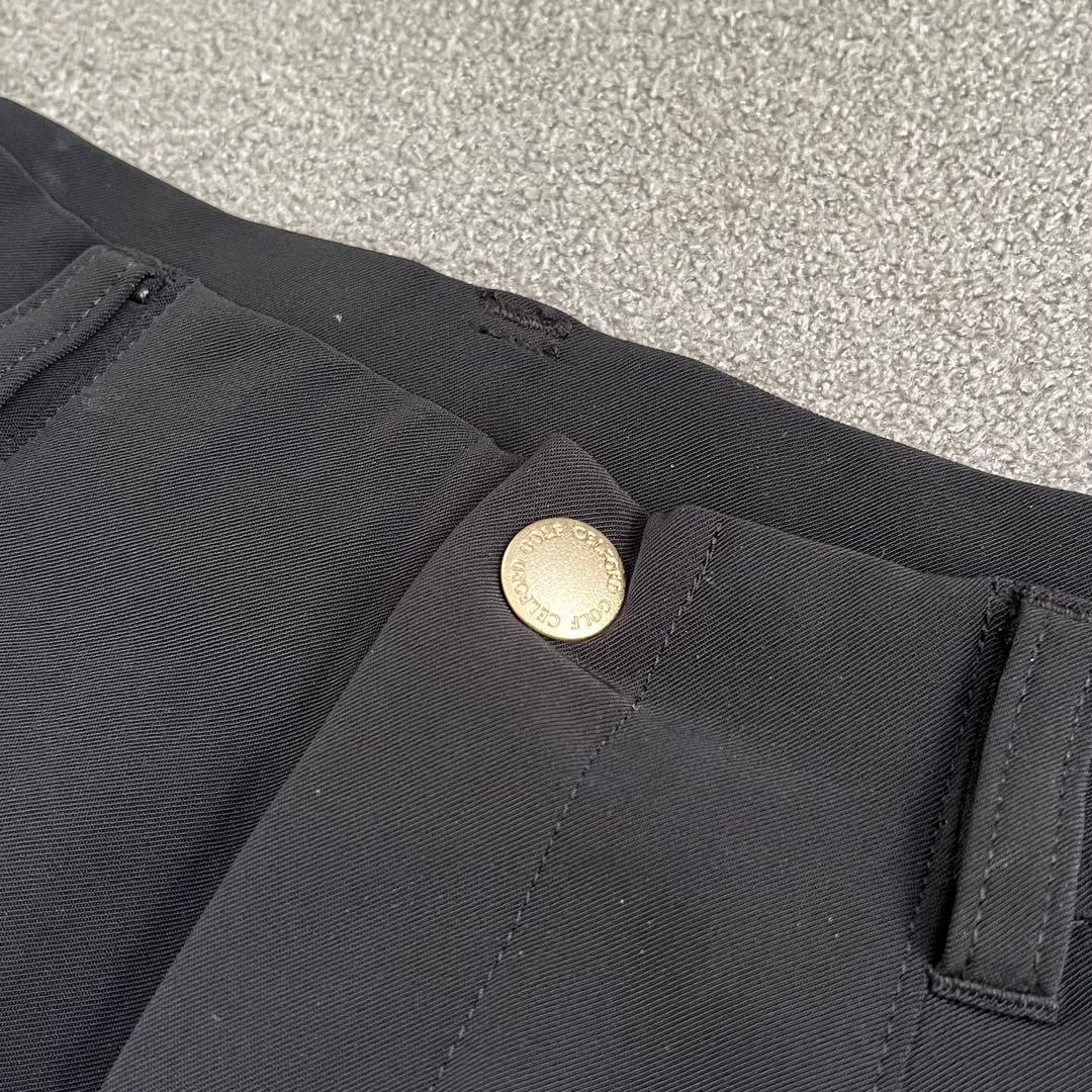 154 【CELFORD GOLF】フリルポケットストレッチパンツ