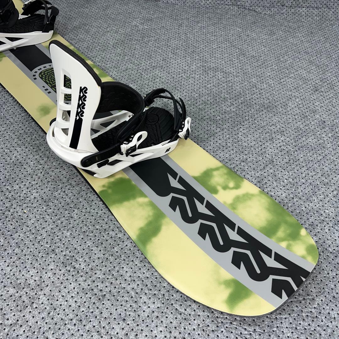 数回使用 152cm GEOMETRIC×K2 SONIC Lサイズ