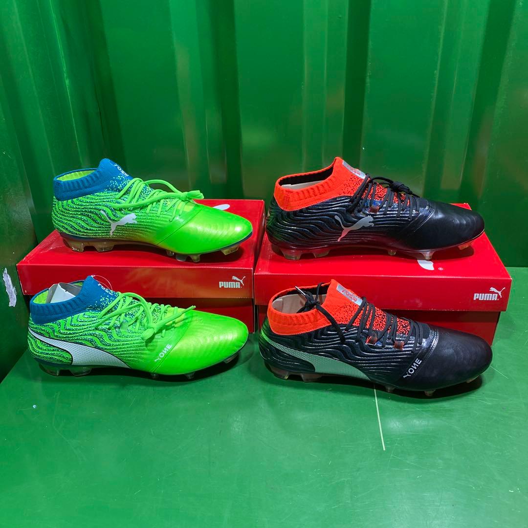 【極美品】PUMA スパイク 18.1 FG 30.5cm×2　01230955