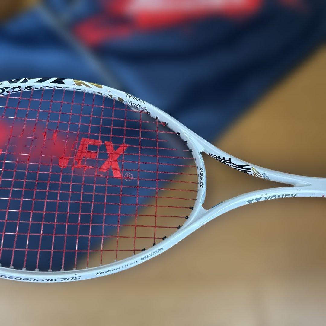 【美品】【即購入⭕️】YONEX GEOBREAK70S マットホワイト　UL1