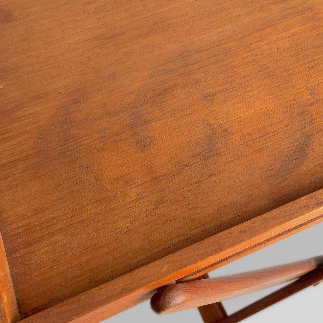 60s デンマーク製【Svend Aage Madsen】チーク トロリーワゴン