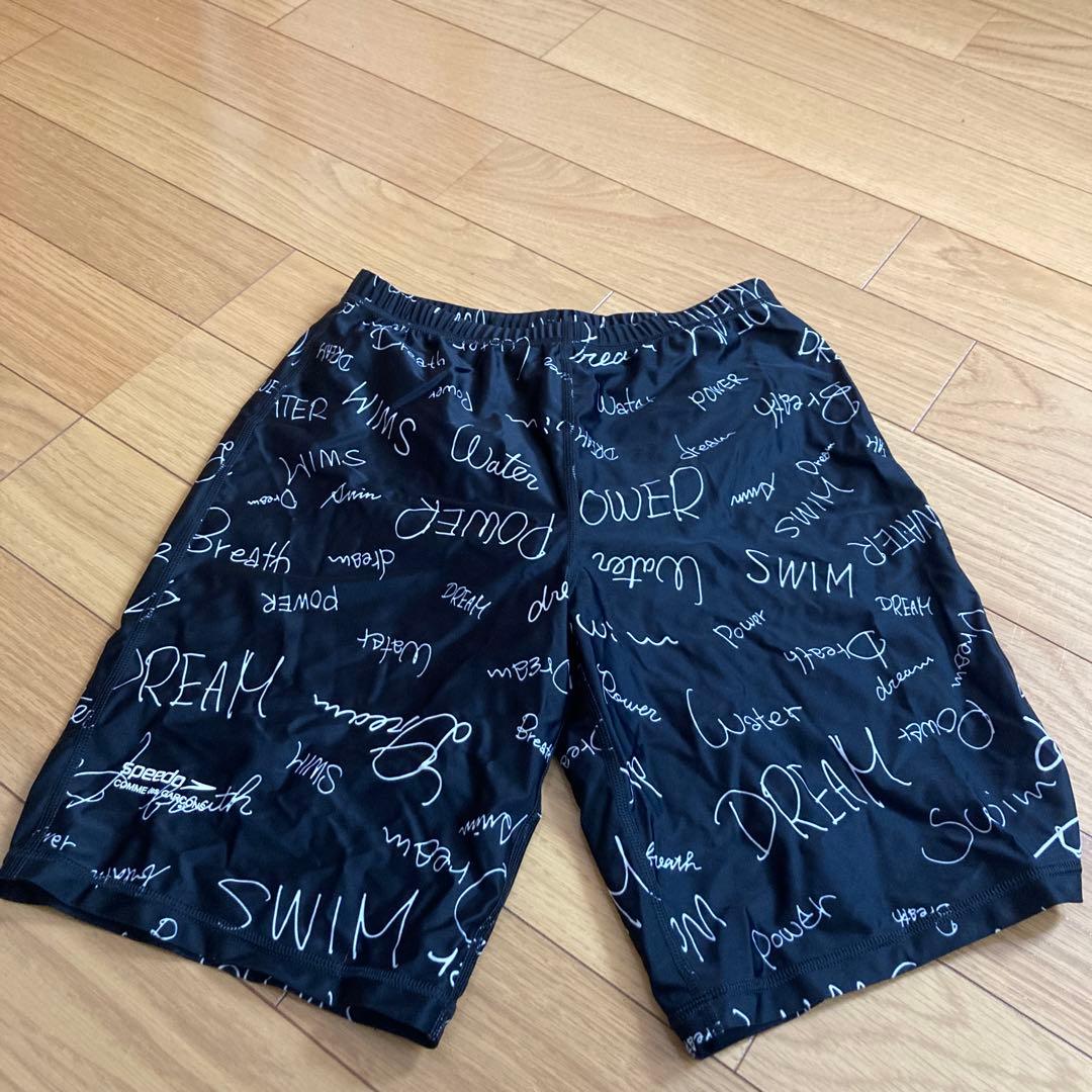 未使用　Speedo 水泳用 黒 ショートパンツ