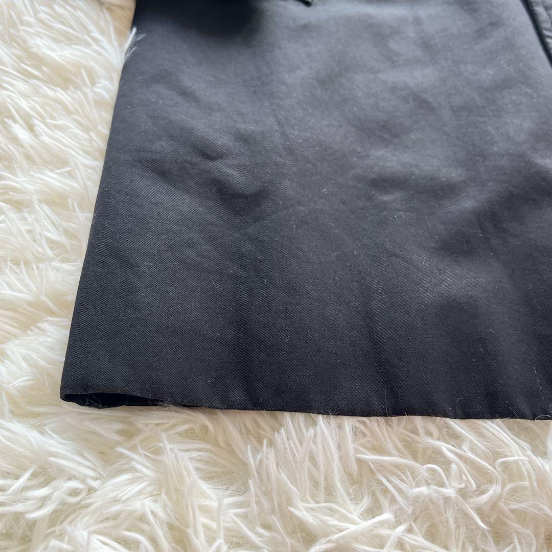 美品　撥水加工　バーバリー　ステンカラーコート　ライナー付き　ノバチェック