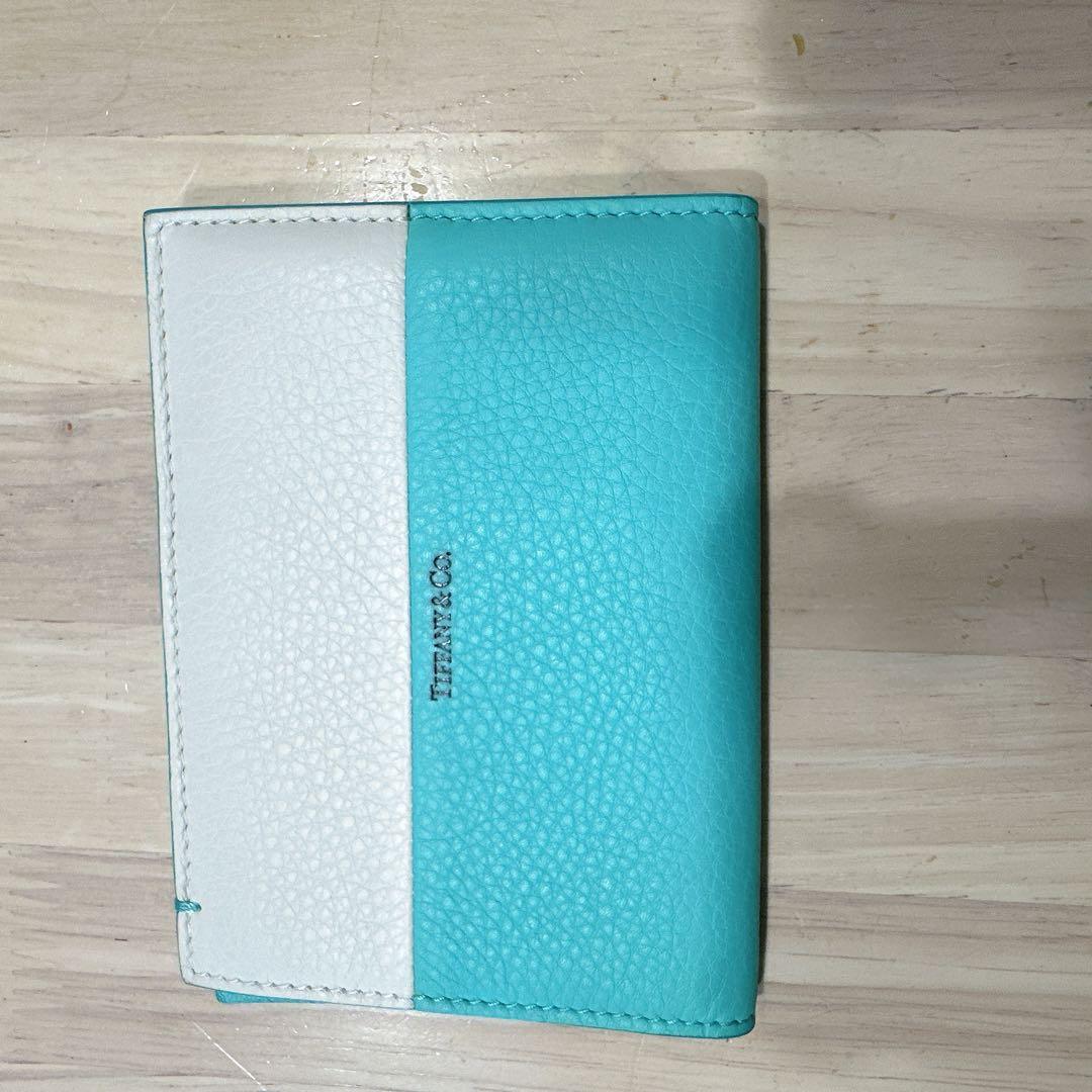 TIFFANY パスポートケース 箱・リボン付き 美品
