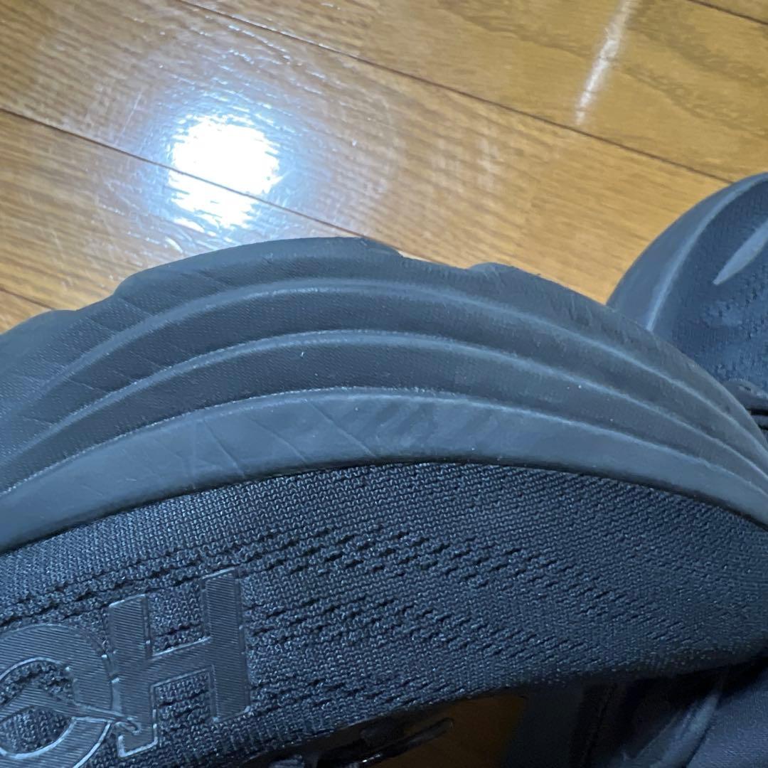 HOKA BONDI 8 WIDE 27cm ブラック