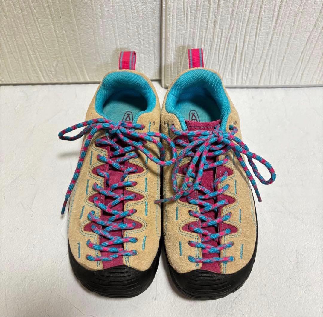 KEENジャスパー スニーカー ベージュ 24.5㎝ レアカラー