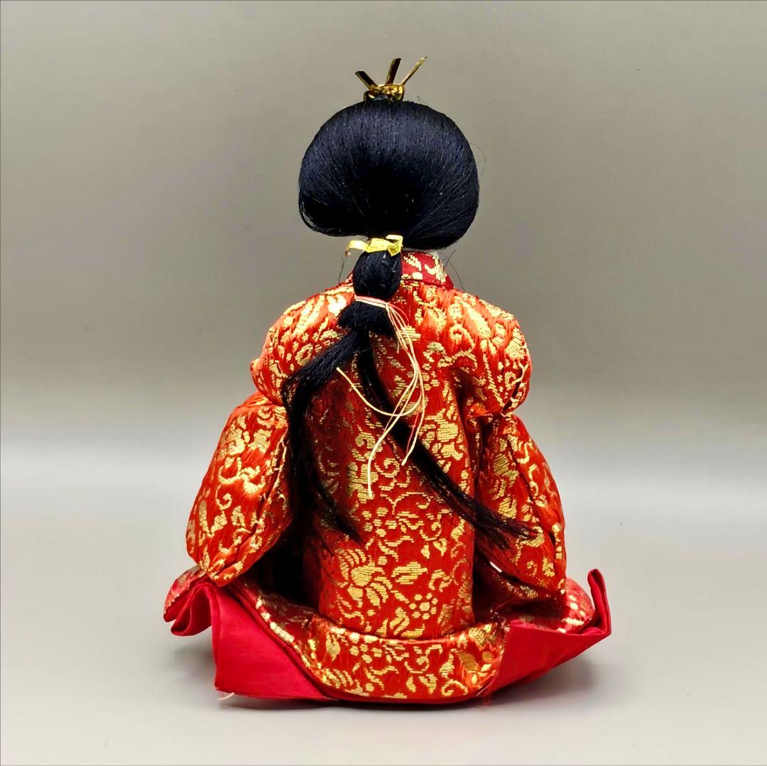 昭和の雛人形　ひな祭り　御殿飾り雛人形　高さ57cm　要スペース40×30cm超