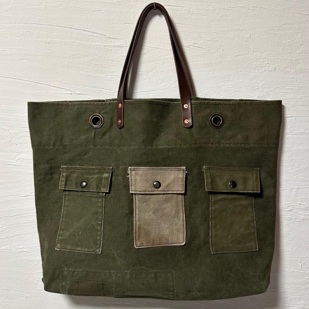 70'sビンテージ ミリタリー アメリカ軍 トートショルダーバッグ RRL 33
