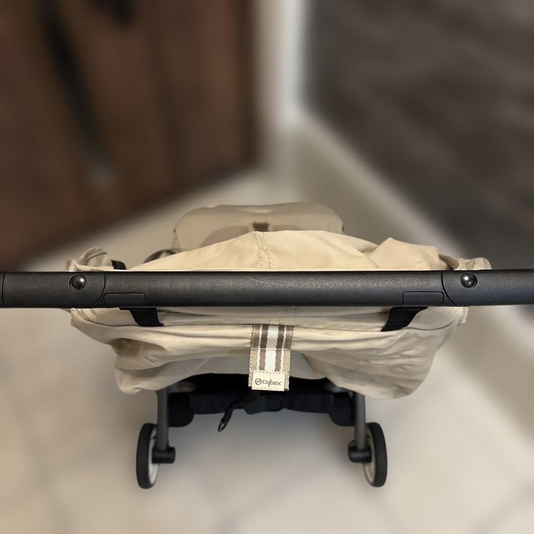 【美品】cybex サイベックス　リベル　アーモンドベージュ　純正バンパー付き