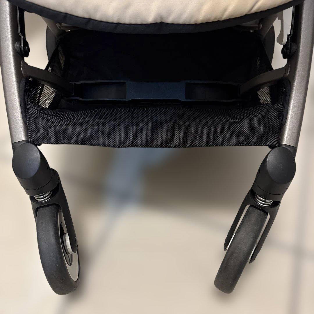 【美品】cybex サイベックス　リベル　アーモンドベージュ　純正バンパー付き