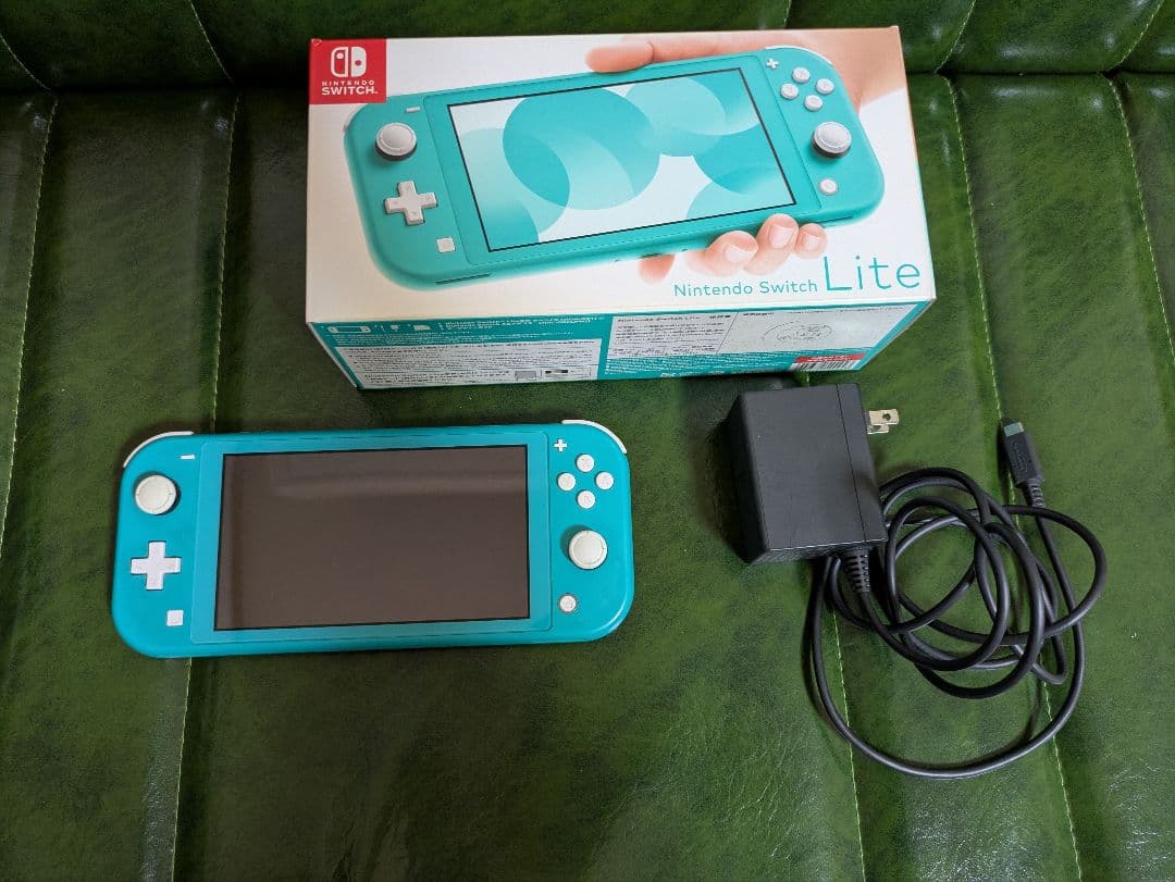 【ジャンク】Nintendo　Switch　Lite　本体　ターコイズ