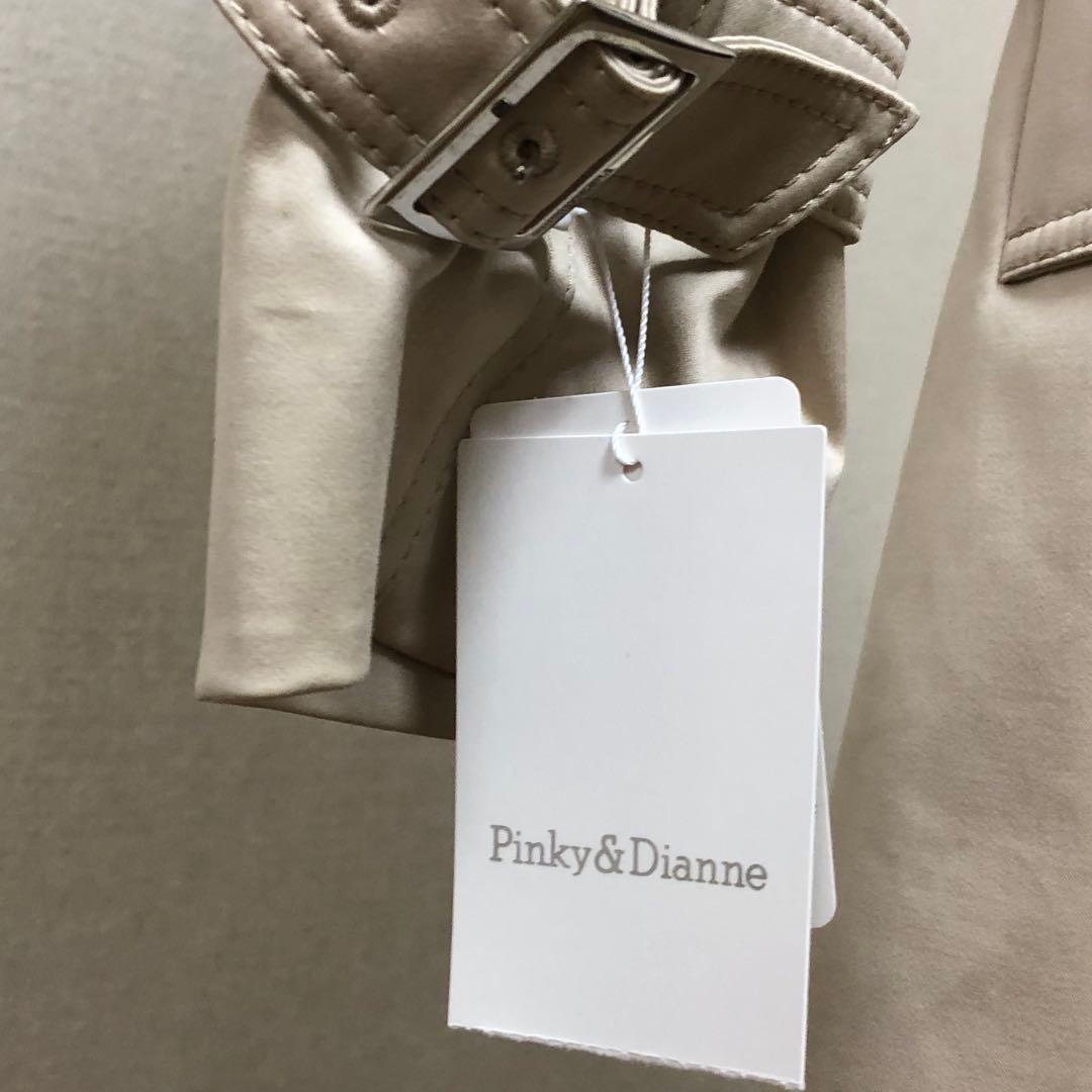 ベージュ トレンチコート ベルト付き