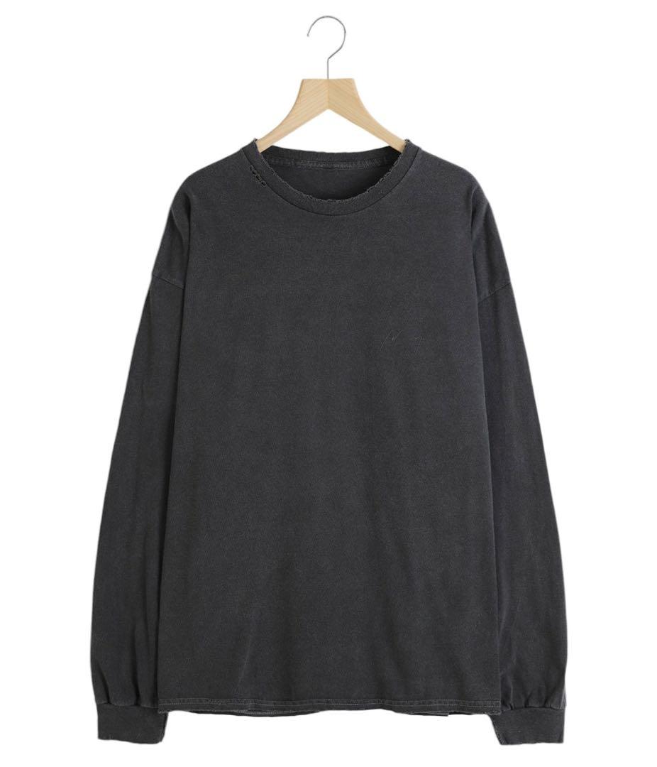 D*0様 ANCELLM EMBROIDERY DYED LS T-SHIRT