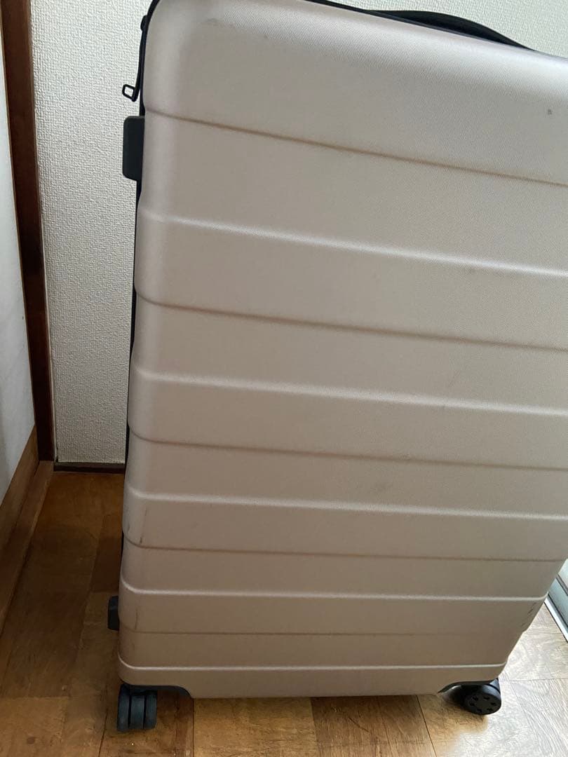 無印 良品 キャリーケース 104L ハードキャリー スーツケース ベージュ