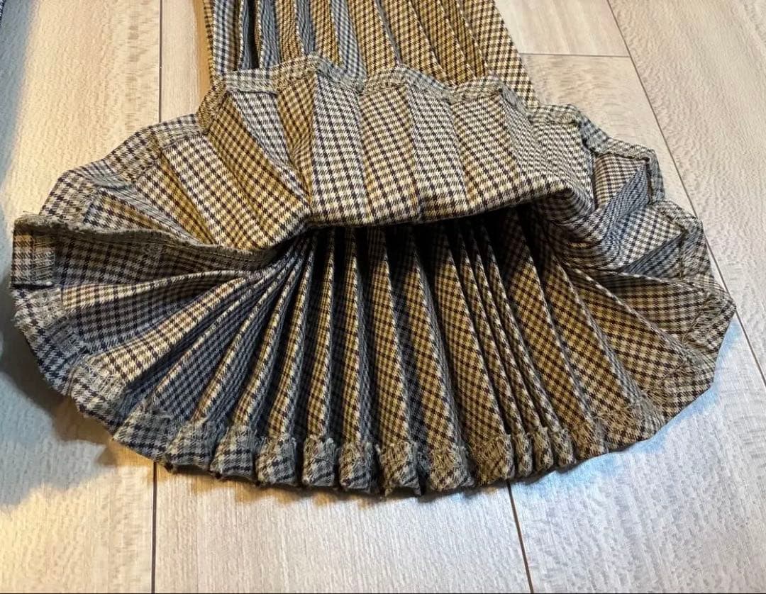 fumika uchida★HOUNDSTOOTH SALOPETTES 38