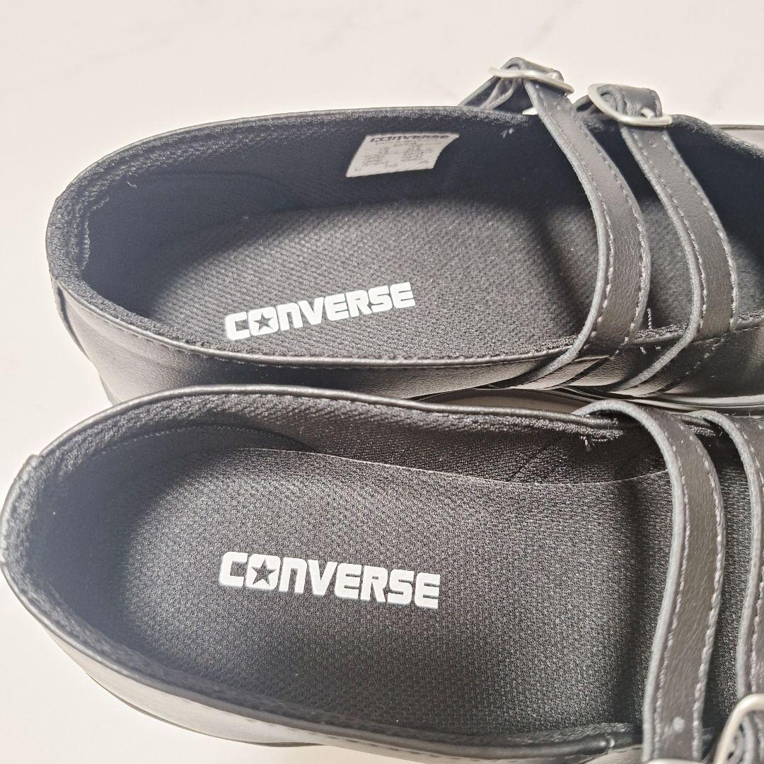 【新品】 CONVERSE オールスター 24.5 メリージェーン 軽量 黒