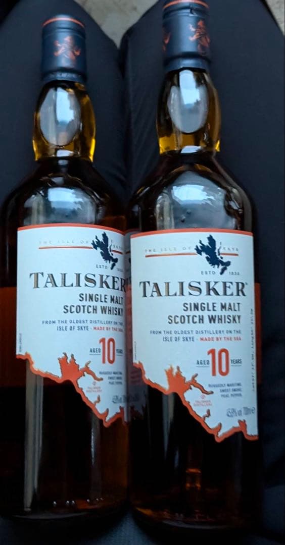 TALISKER 10年 シングルモルトウイスキー 4本セット