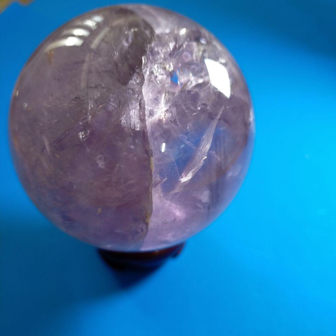 ラベンダーアメジスト丸玉(購入者特典有り)