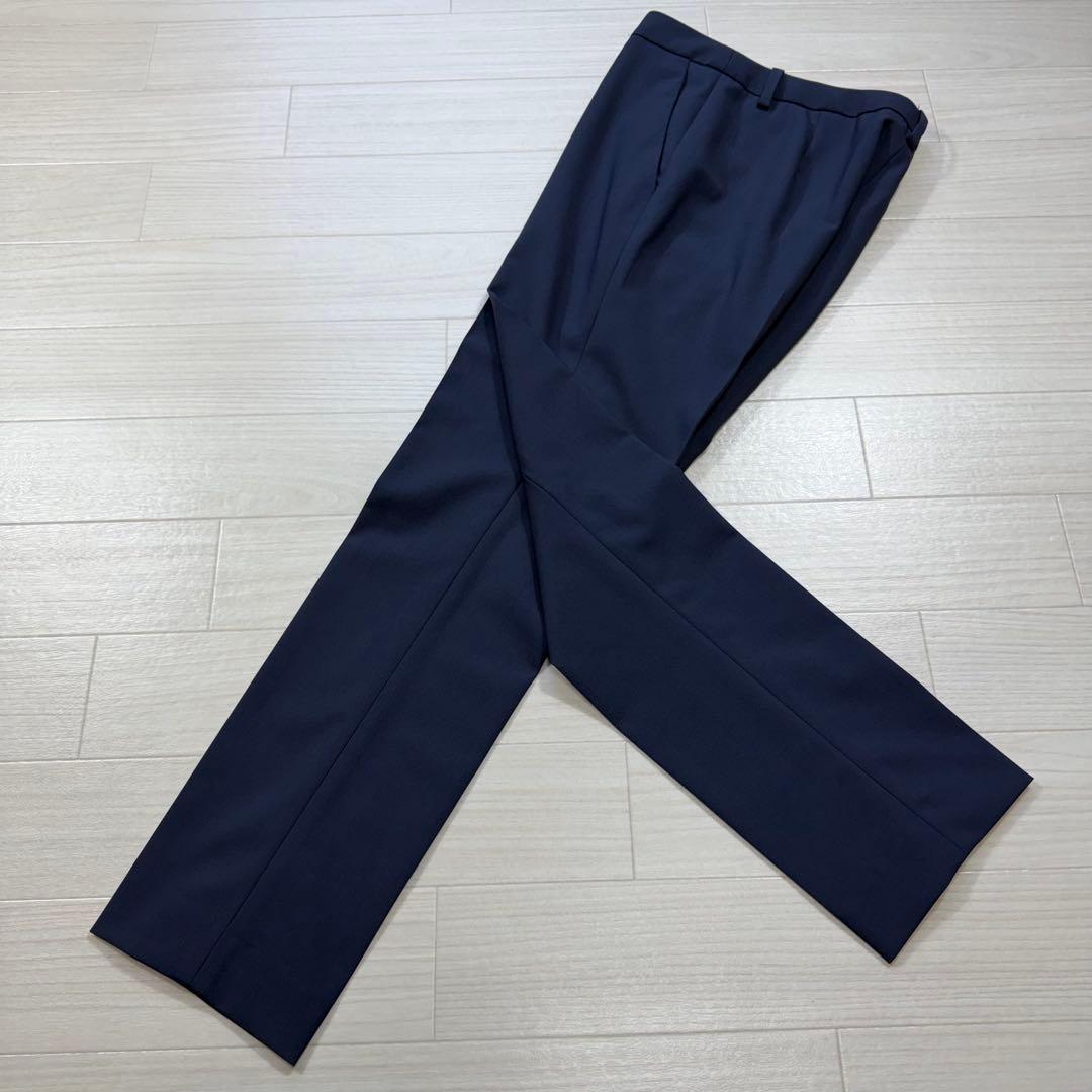 極美品 Theory TAILOR 近年 現行タグ ノーカラー パンツスーツ