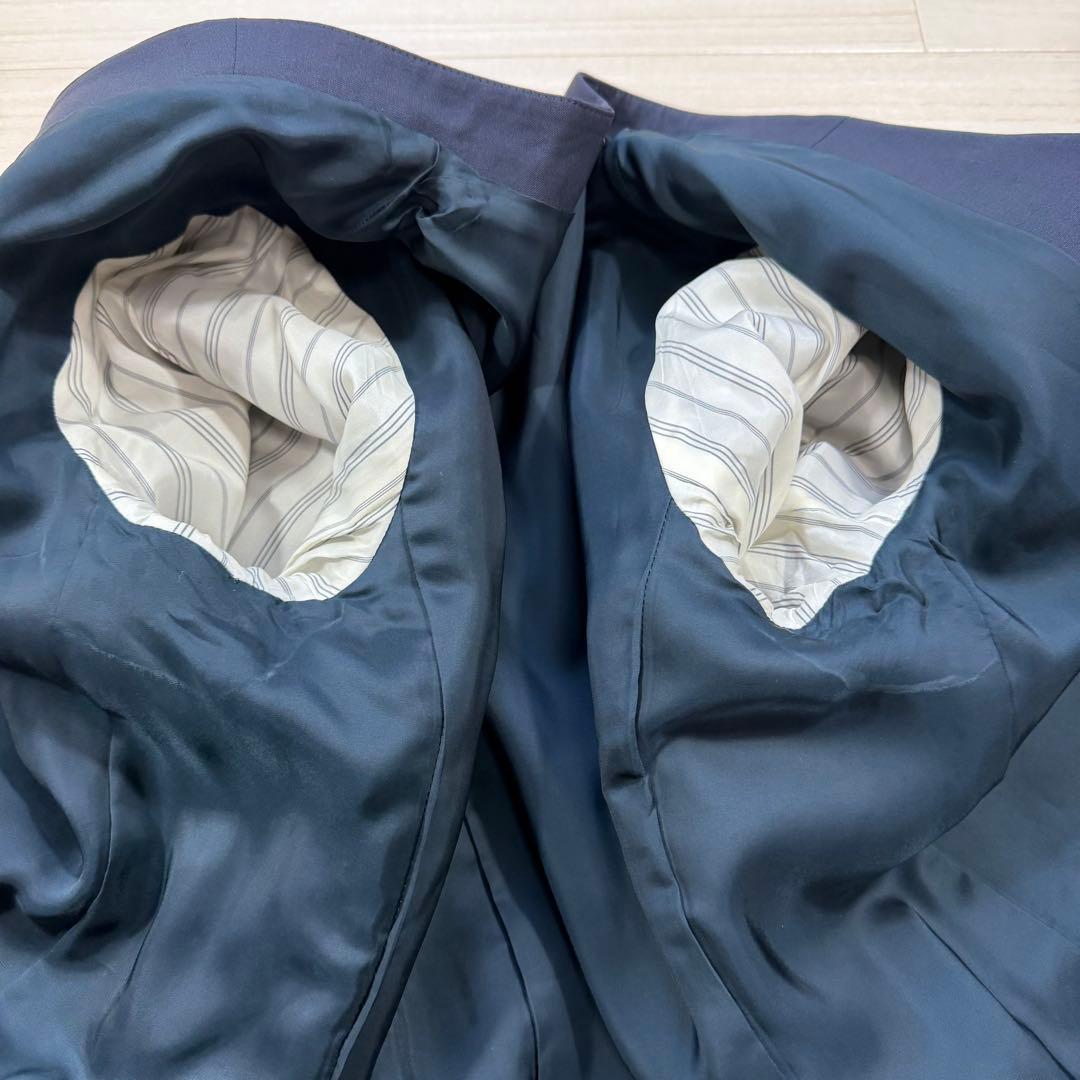 極美品 Theory TAILOR 近年 現行タグ ノーカラー パンツスーツ