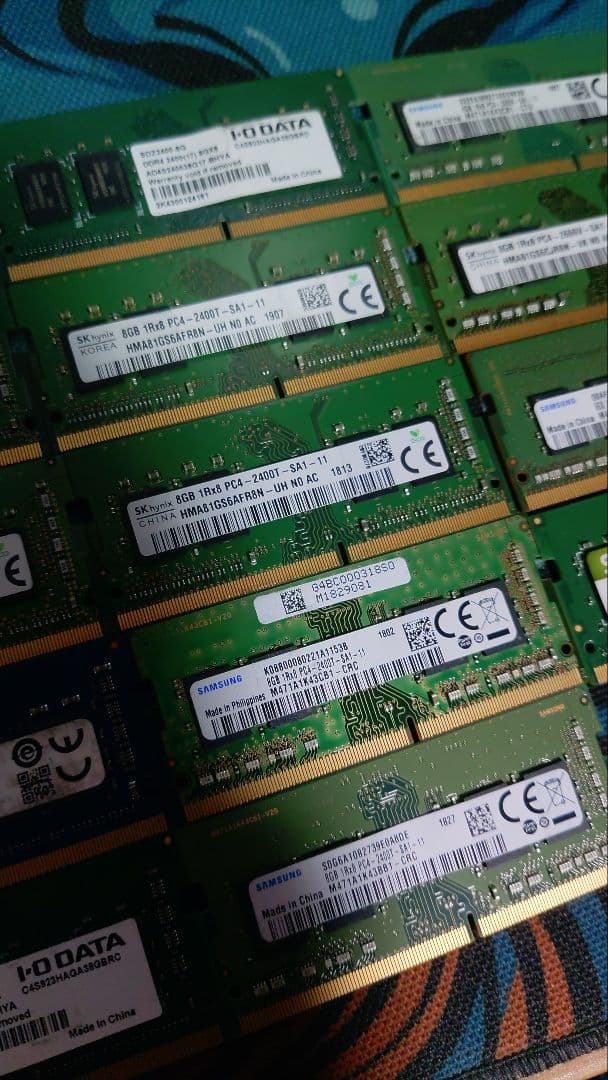 DDR4 8GBメモリ14枚セット