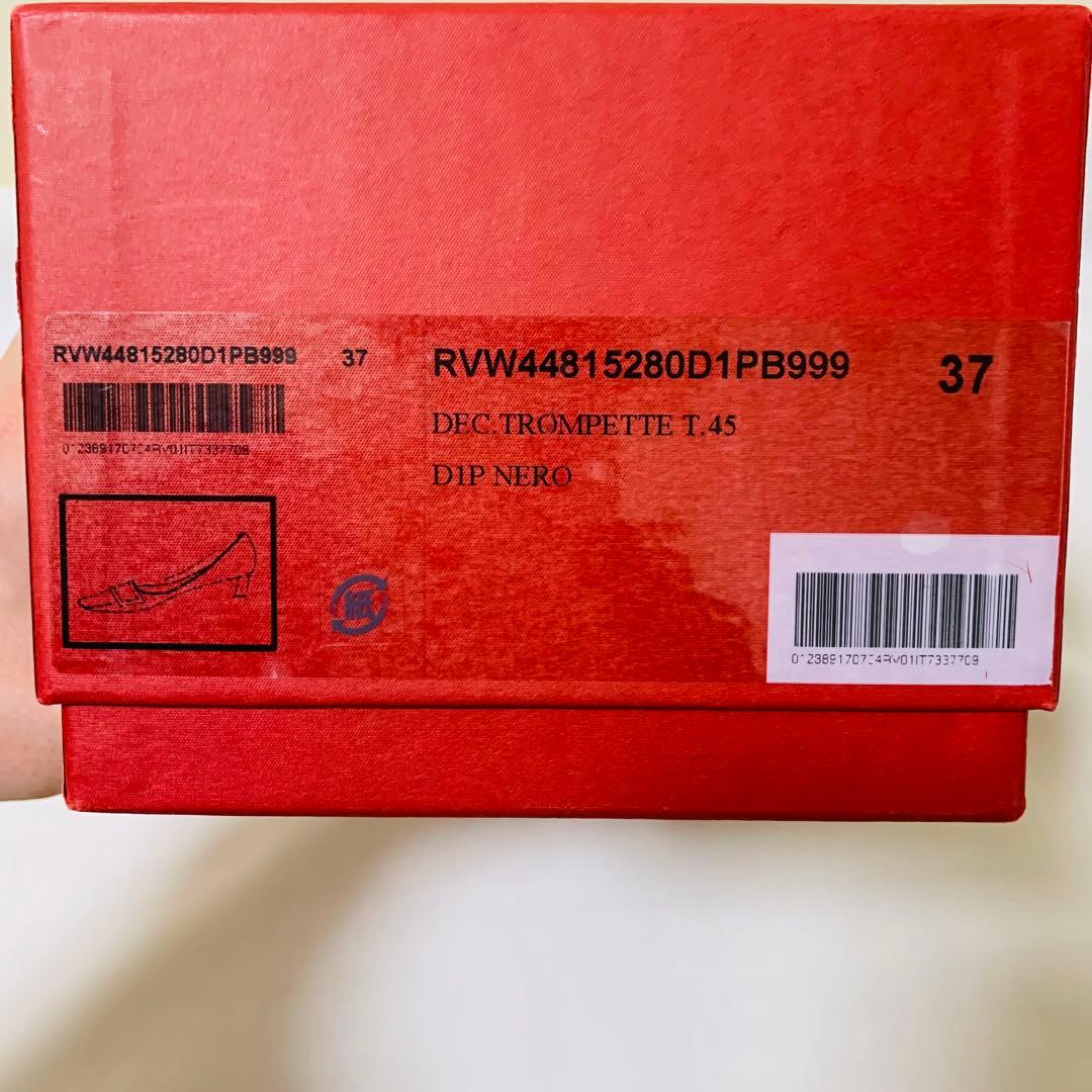 【美品】Roger Vivier ブラック エナメル　ハイヒール24cm