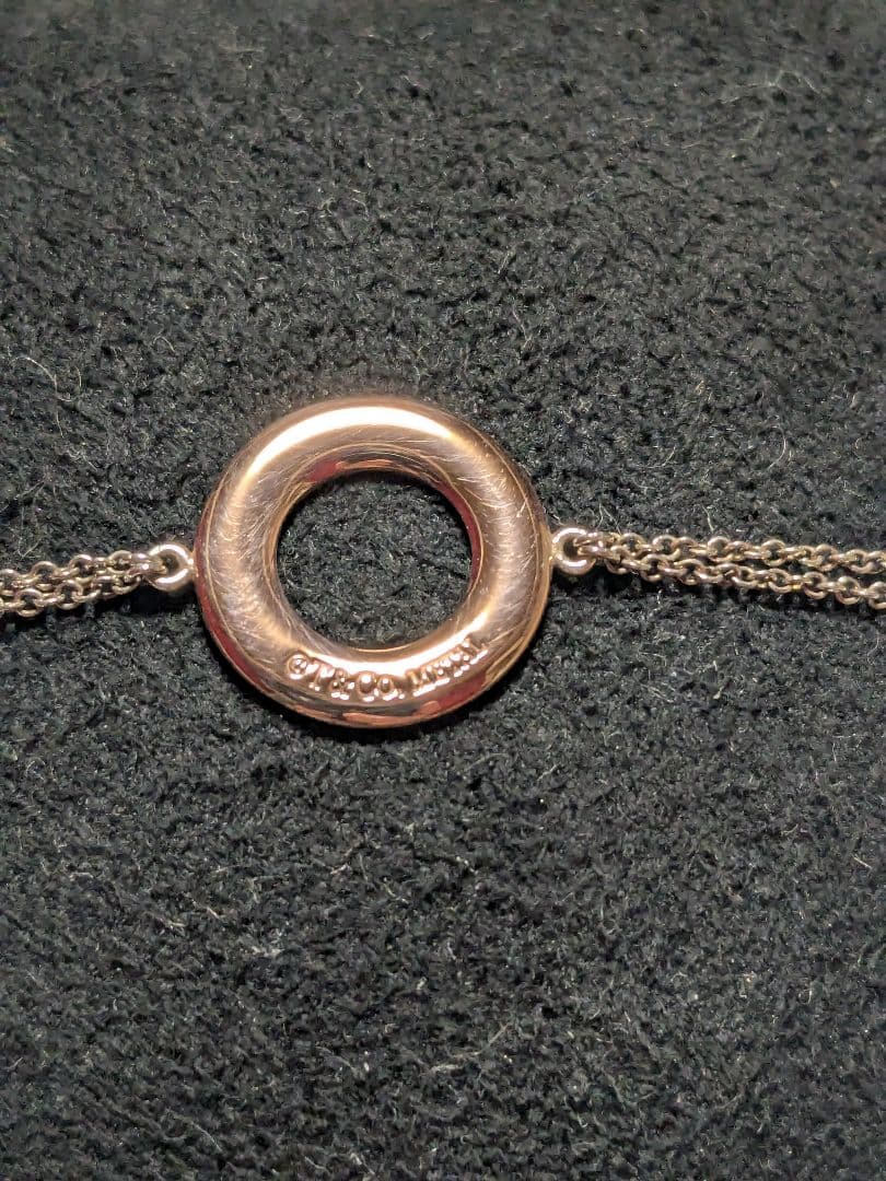 Tiffany 1837 ルベドメタル　サークル ブレスレット 925シルバー