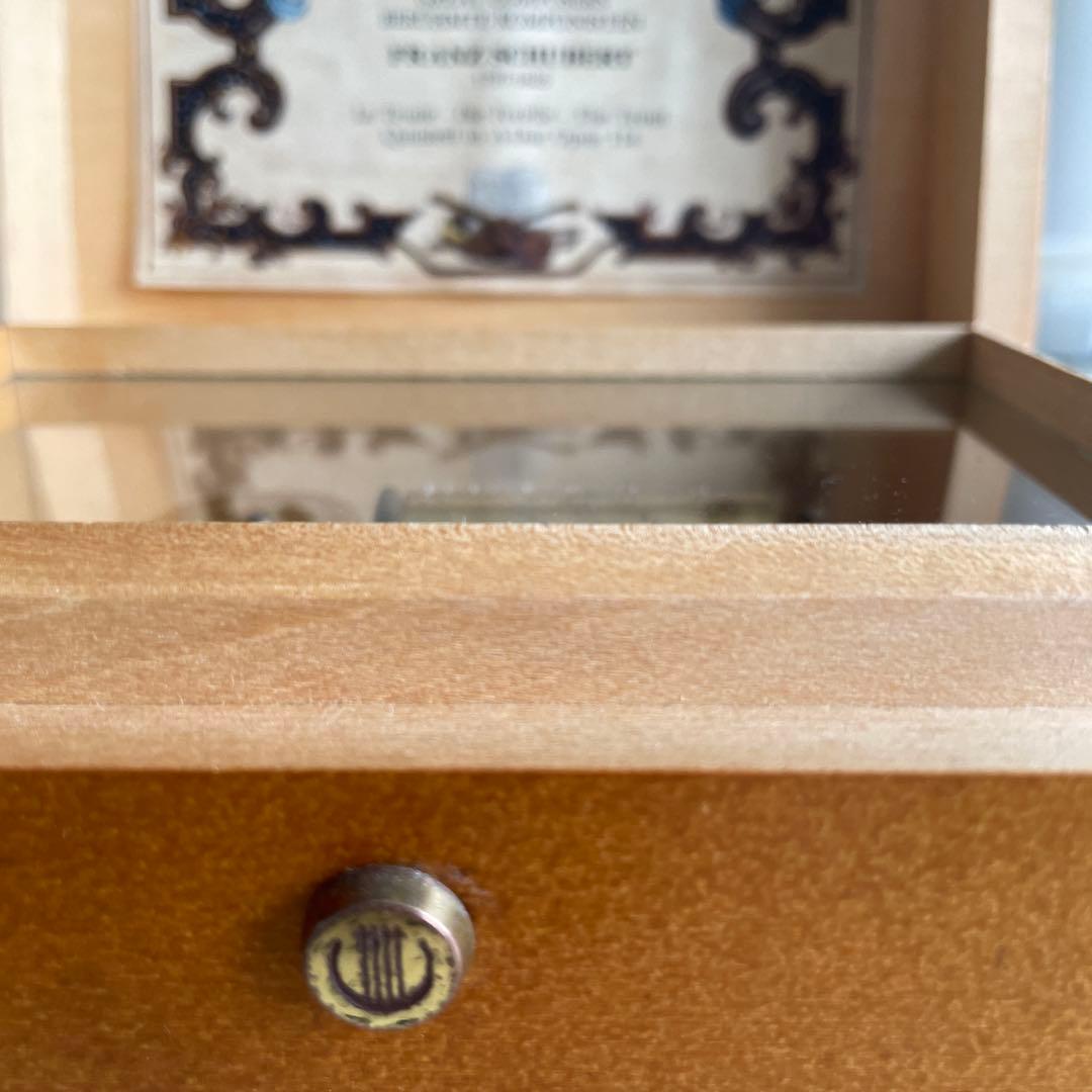 希少限定品　リュージュ社製　オルゴール 36弁　ます（Die Forelle）