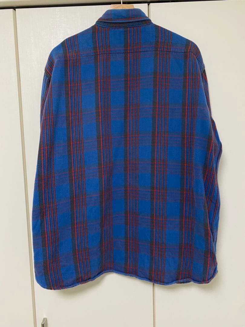 l*読様 60's Sears ネルシャツ usa製 Lサイズ