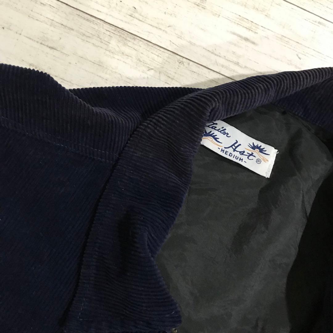 新品 HOUSTON USAF コーデュロイジャケット FFA チェーン刺繍 M