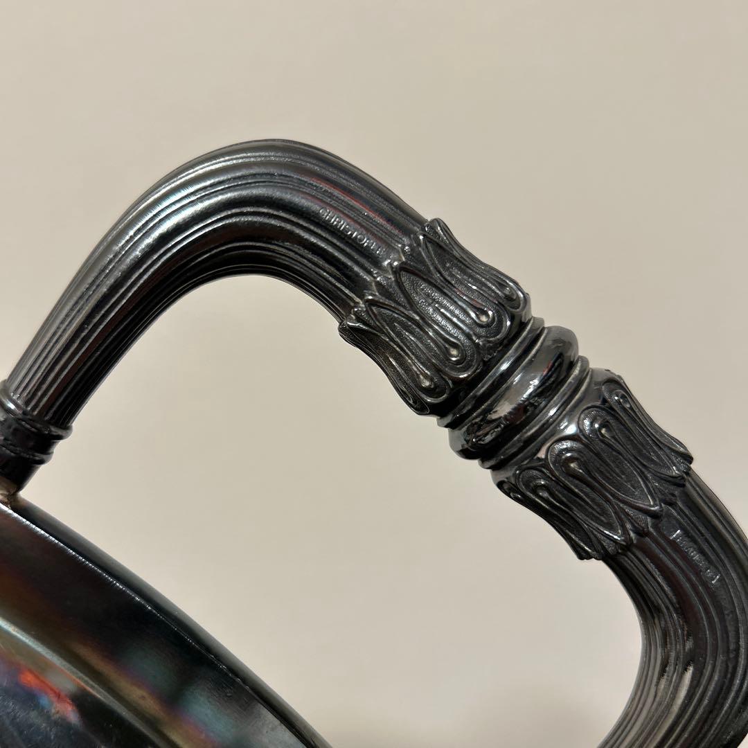 クリストフル　オーバルトレイ　サービスプレート　　シルバー　精巧細工