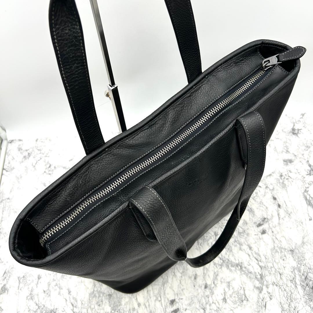 極美品✨ コーチ サリバン C9876 トートバッグ レザー シボ革 A4