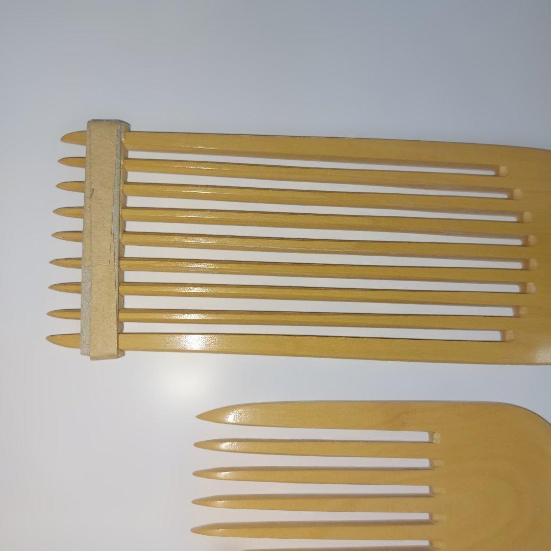 十三や　ツゲ櫛3本セット新品 　値下げしました。