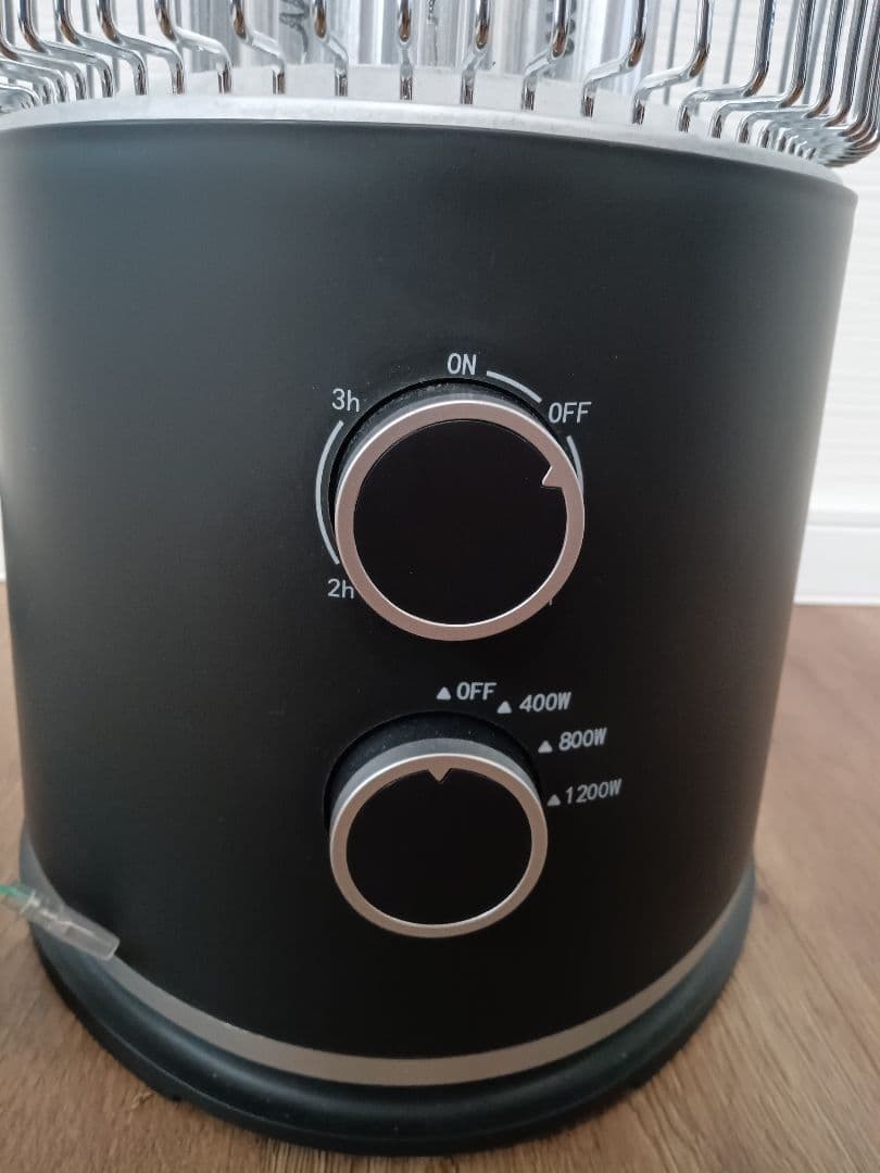 STOFA アウトドア用遠赤外線ヒーター STU-1201(K)オシャレストーブ