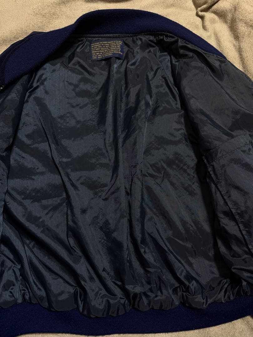 別珍 Vintage 90s 日本限定 スカジャン 鷹 龍 unisex YKK