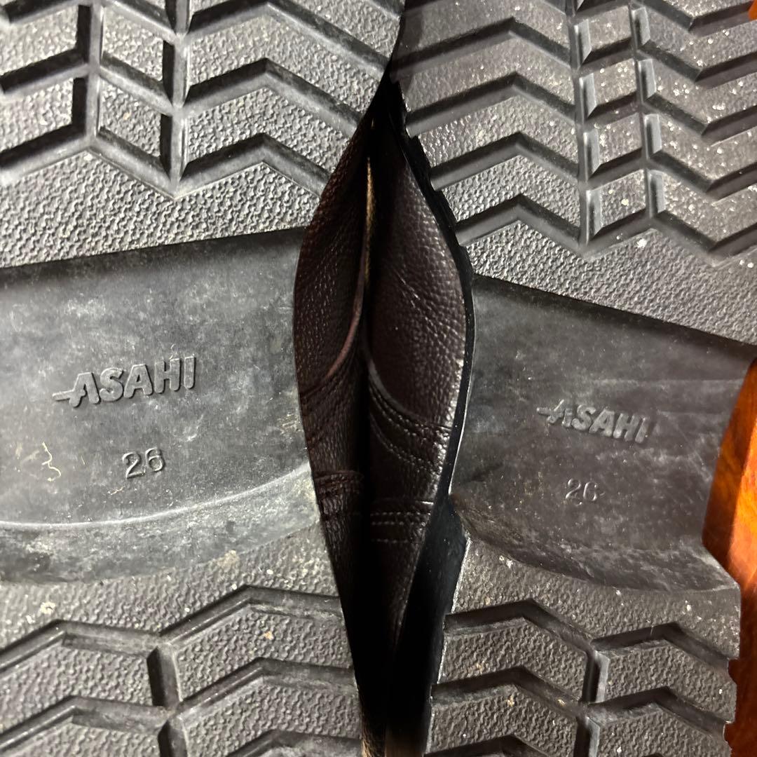 ミリタリーブーツ ブラック レザー ハイカット　26㎝　0202o187