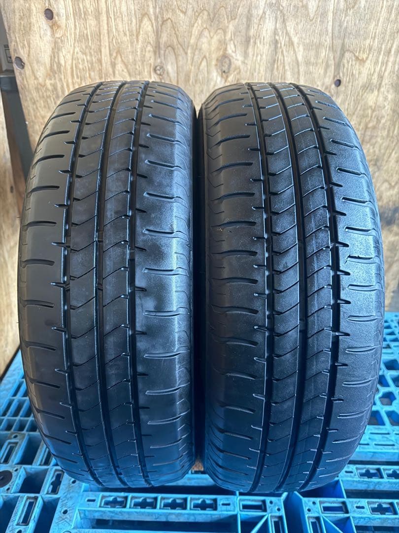 タイヤ・ホイール (566)(2)185/65R15 BRIDGESTONE NEWNO