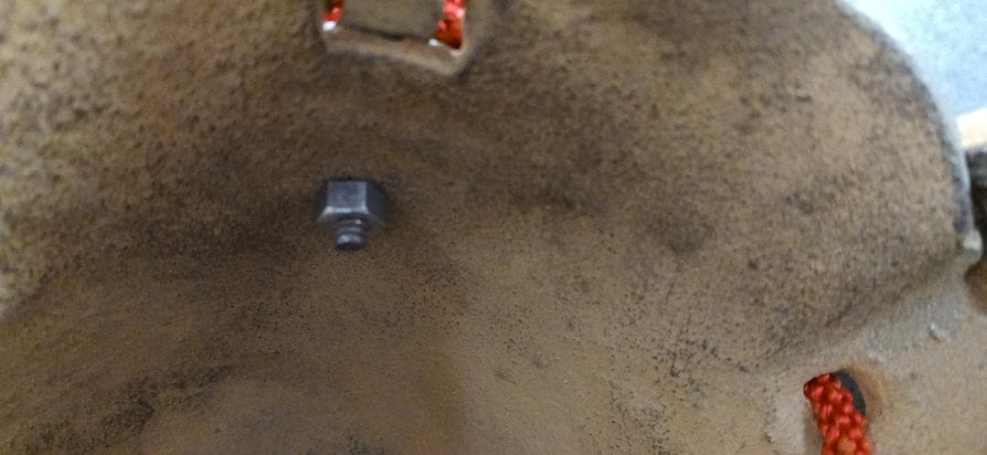 【希少品】　高岡　金次銅器製　出世兜　兜　金属工芸 鉄製 鋳物　端午の節句　置物