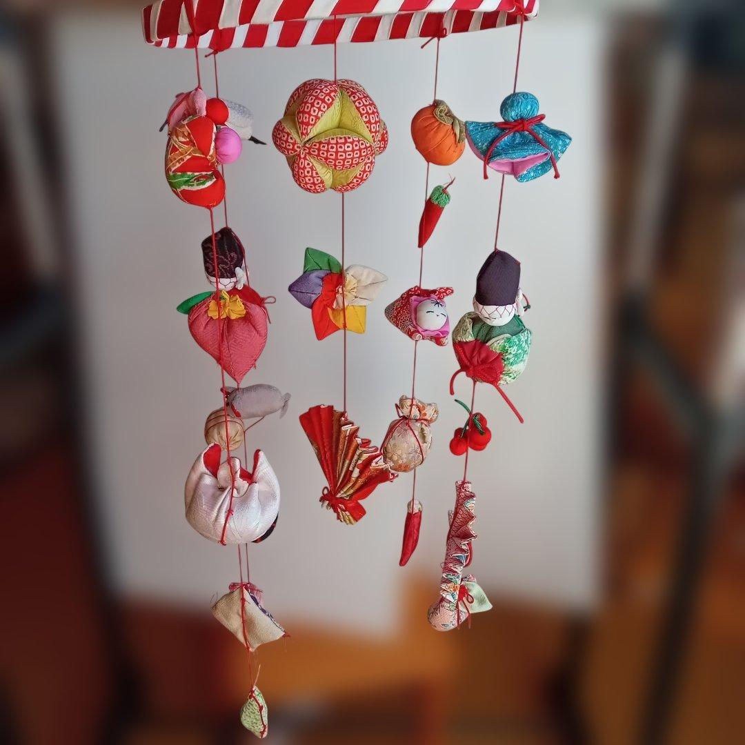 女の子の成長を祈って　ひな祭り　つるし雛　手縫い