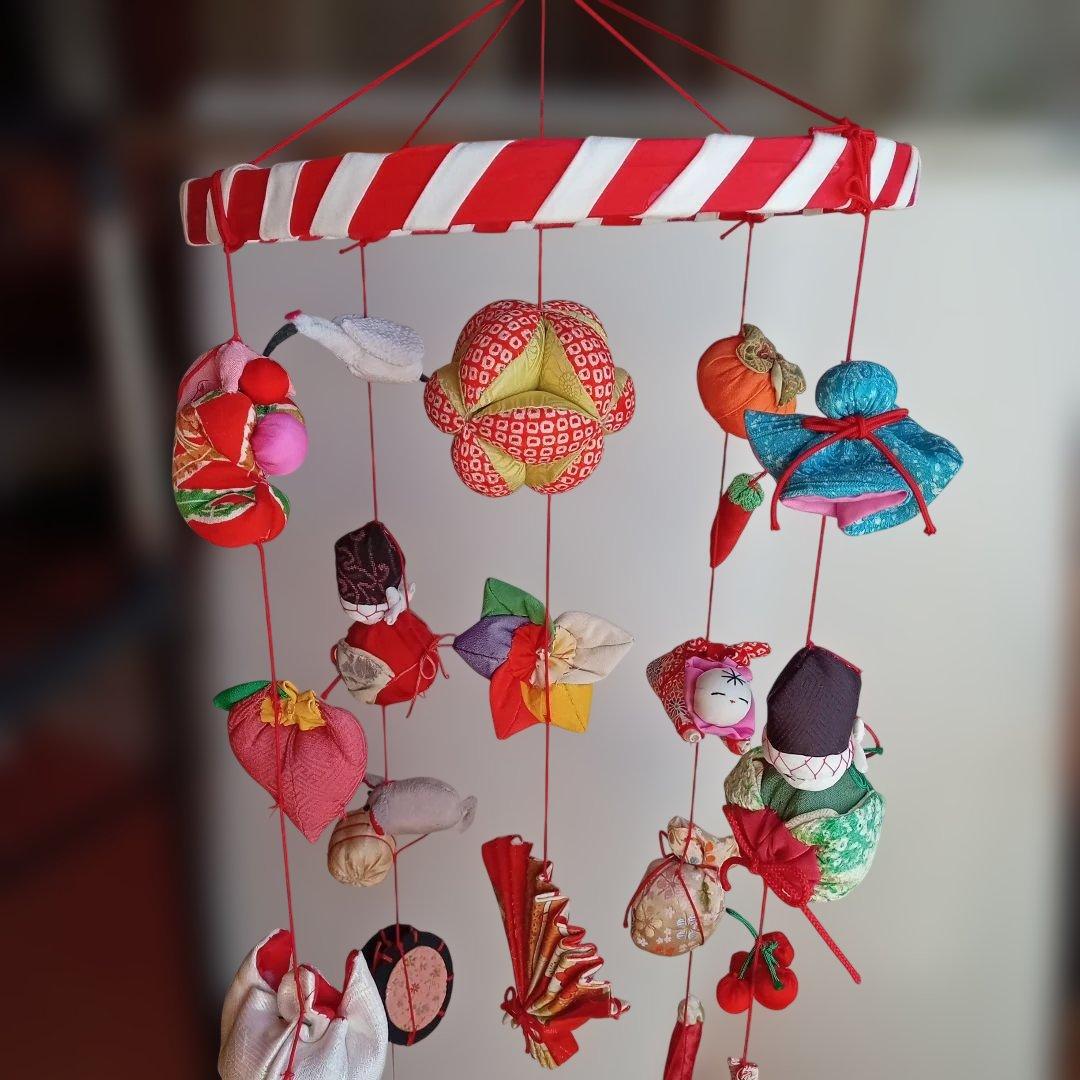 女の子の成長を祈って　ひな祭り　つるし雛　手縫い