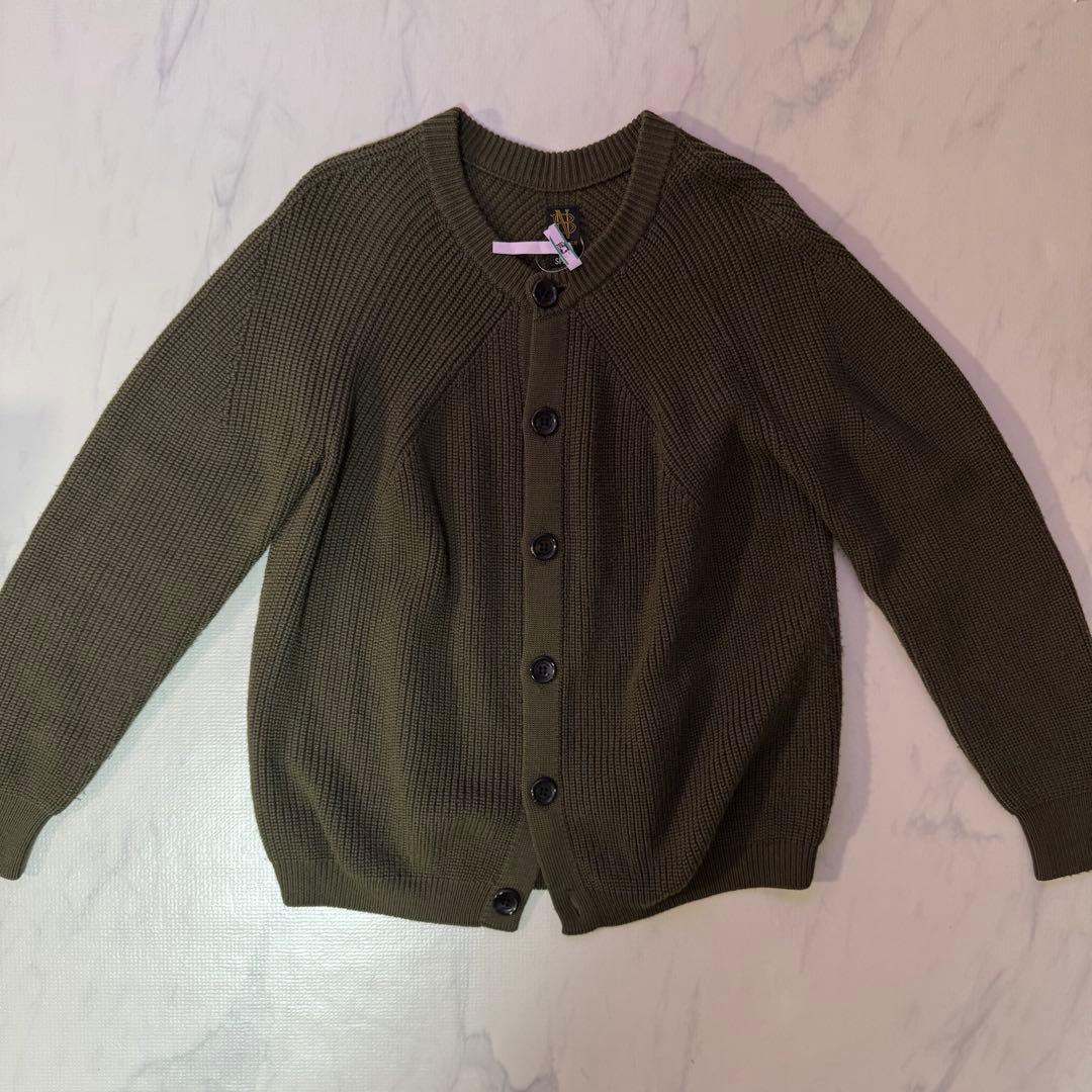 BATONER for SHIPS カーキ カーディガン