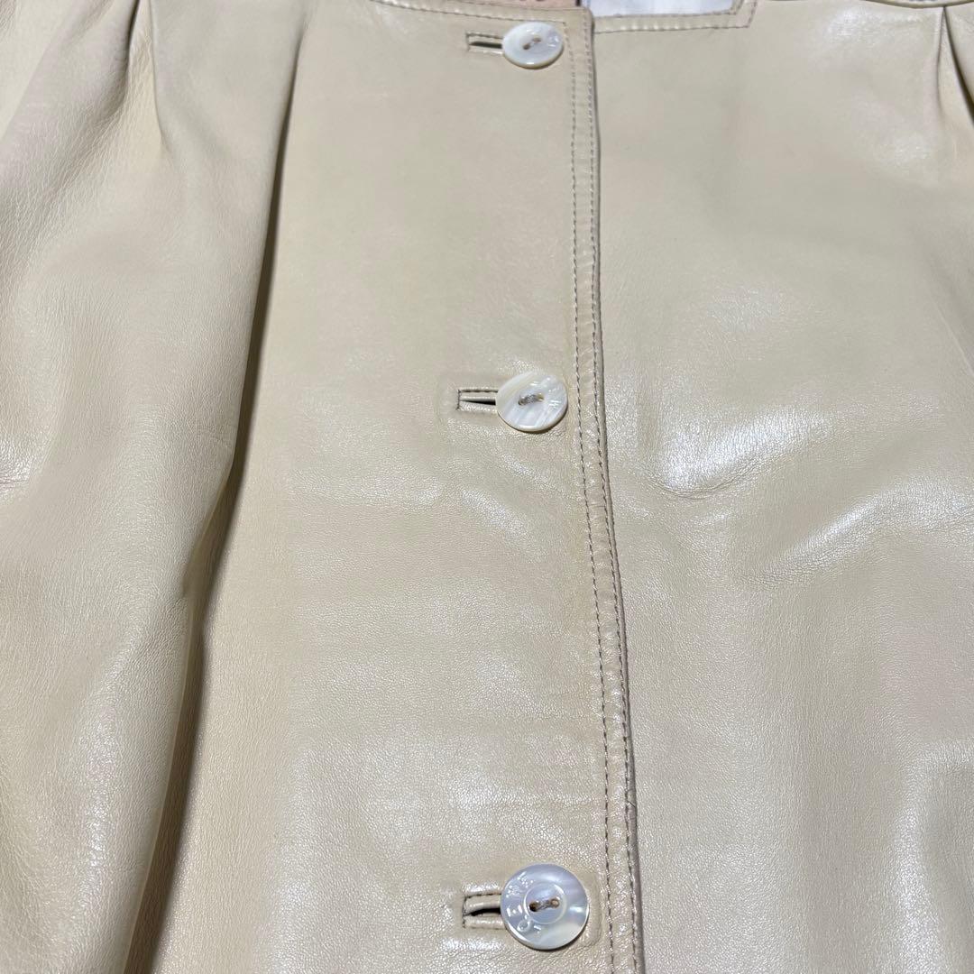 LOEWE ロエベ レザー ジャケット 40