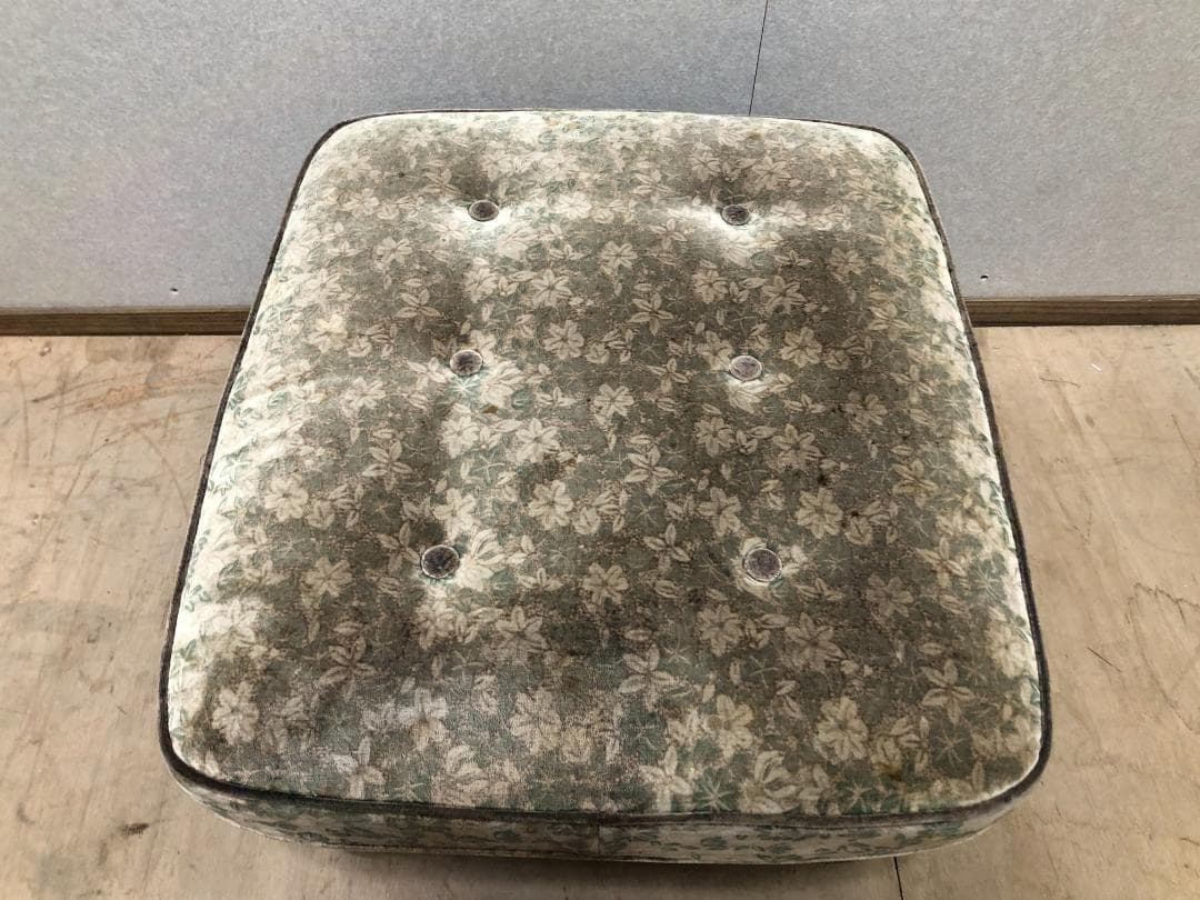 【希少・ヴィンテージ】 カリモク家具　karimoku オットマン　75035-