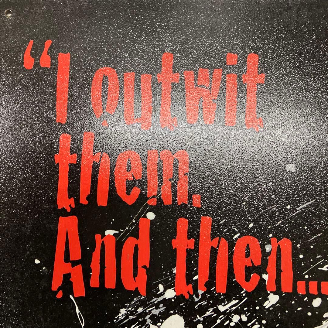 最終価格‼️売り切り‼️モハメドアリ　　ブリキの看板