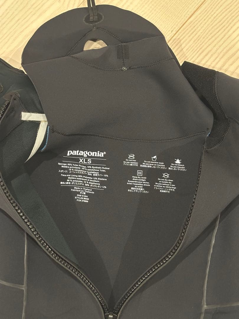 patagonia メンズブラック ウエットフルスーツ XLS
