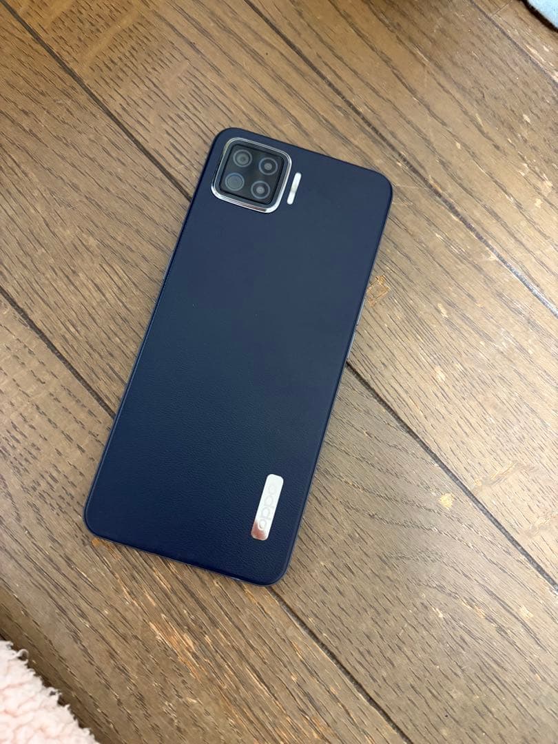 Oppo A73 スマートフォン ネイビーブルー