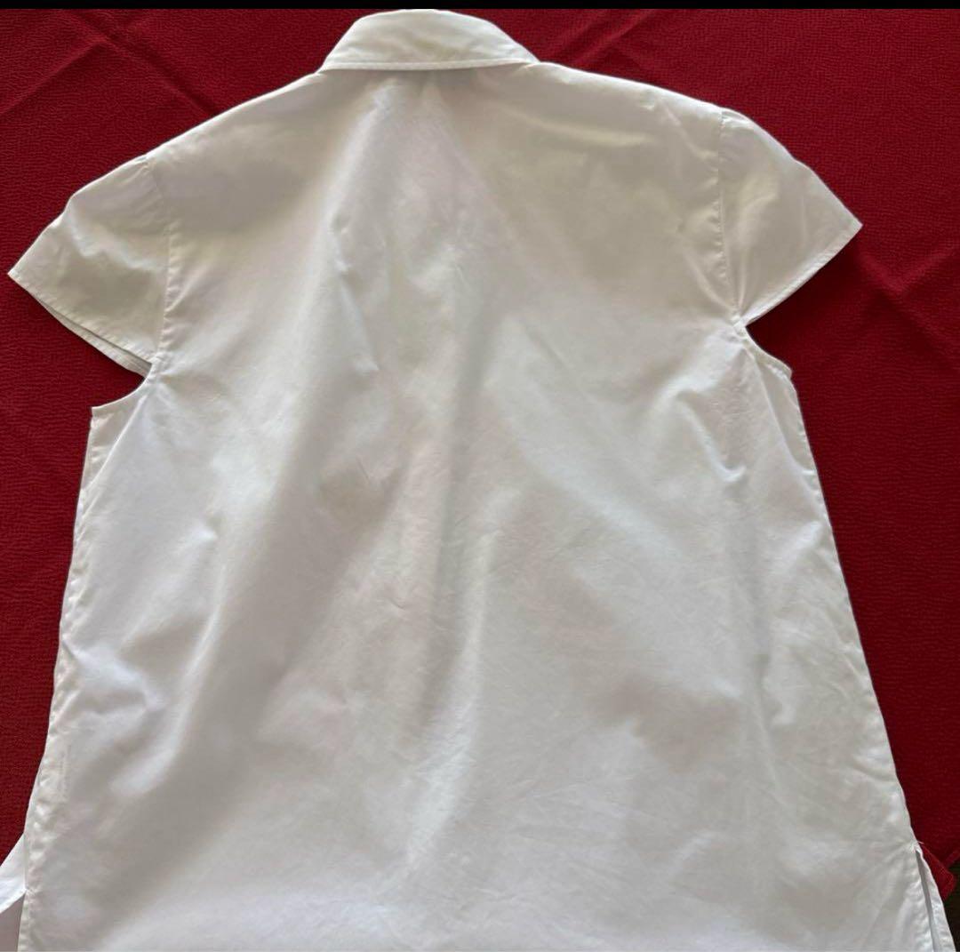 Yoko chan フリルが可愛いパフスリーブシャツ