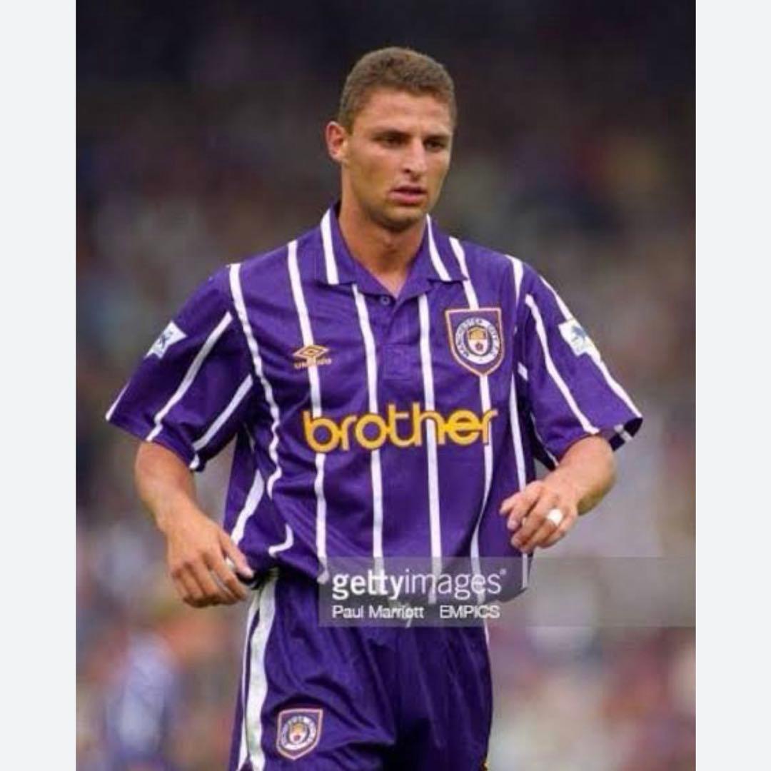 oasis マンチェスターシティ ユニフォーム 92/94 away 90s